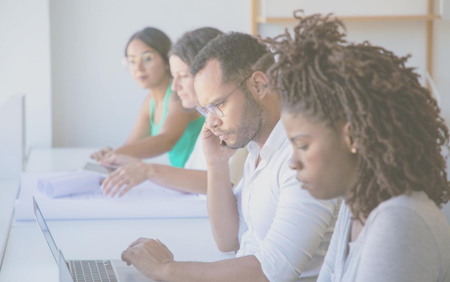 Session de conseil personnalisé avec un client